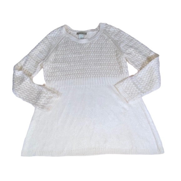 Seventh Avenue Cream And Gold Knit Tunic Sweater - Women’s Size XL - Picture 9 of 14